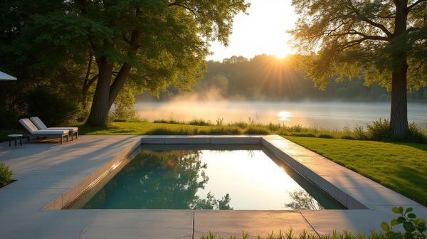 Construire votre piscine en béton sur mesure dans la Loire